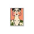 Picture of Peachy Elegance _GroupedProduct_Rectangle_Portrait_Canvas_Framed_