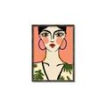 Picture of Peachy Elegance _GroupedProduct_Rectangle_Portrait_Canvas_Framed_