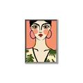 Picture of Peachy Elegance _GroupedProduct_Rectangle_Portrait_Canvas_Framed_