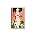 Picture of Peachy Elegance _GroupedProduct_Rectangle_Portrait_Canvas_Framed_