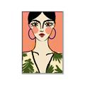 Picture of Peachy Elegance _GroupedProduct_Rectangle_Portrait_Canvas_Framed_