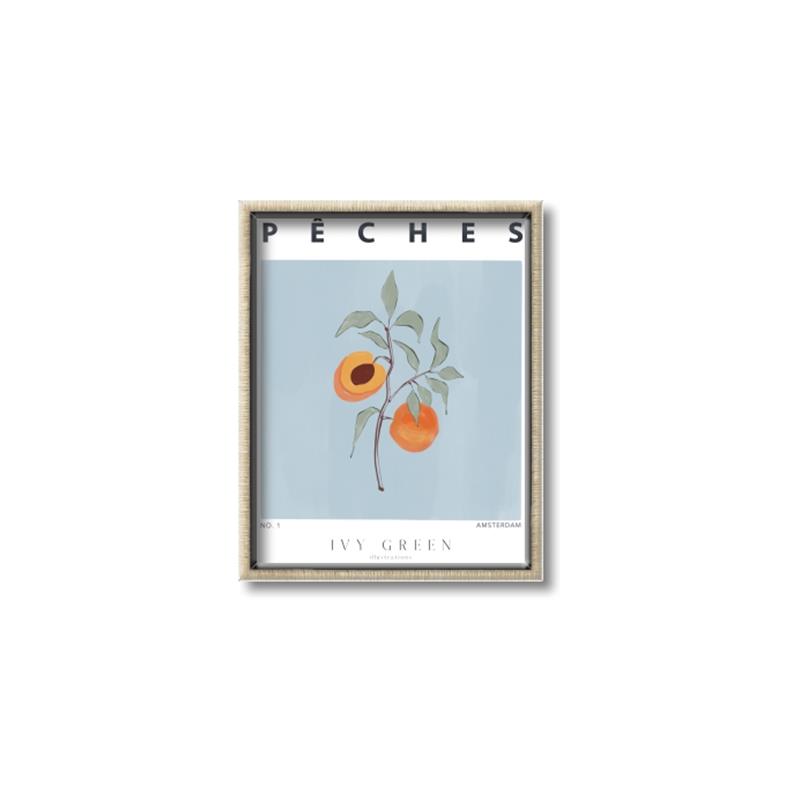 Picture of Peach Fruit Fusion _GroupedProduct_Rectangle_Portrait_Canvas_Framed_