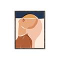 Picture of Figurative Half Face _GroupedProduct_Rectangle_Portrait_Canvas_Framed_
