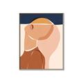 Picture of Figurative Half Face _GroupedProduct_Rectangle_Portrait_Canvas_Framed_