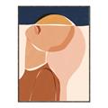 Picture of Figurative Half Face _GroupedProduct_Rectangle_Portrait_Canvas_Framed_