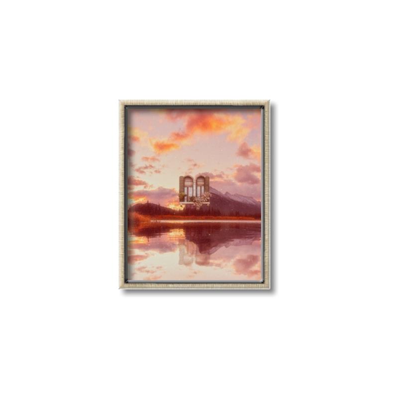 Picture of Tranquil Landscape Tapestry _GroupedProduct_Rectangle_Portrait_Canvas_Framed_