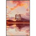 Picture of Tranquil Landscape Tapestry _GroupedProduct_Rectangle_Portrait_Canvas_Framed_