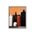 Picture of Still Life Symphony in Peach _GroupedProduct_Rectangle_Portrait_Canvas_Framed_