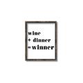 Picture of Wine Dinner Winner _GroupedProduct_Rectangle_Portrait_Canvas_Framed_