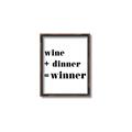 Picture of Wine Dinner Winner _GroupedProduct_Rectangle_Portrait_Canvas_Framed_