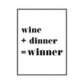 Picture of Wine Dinner Winner _GroupedProduct_Rectangle_Portrait_Canvas_Framed_