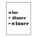 Picture of Wine Dinner Winner _GroupedProduct_Rectangle_Portrait_Canvas_Framed_
