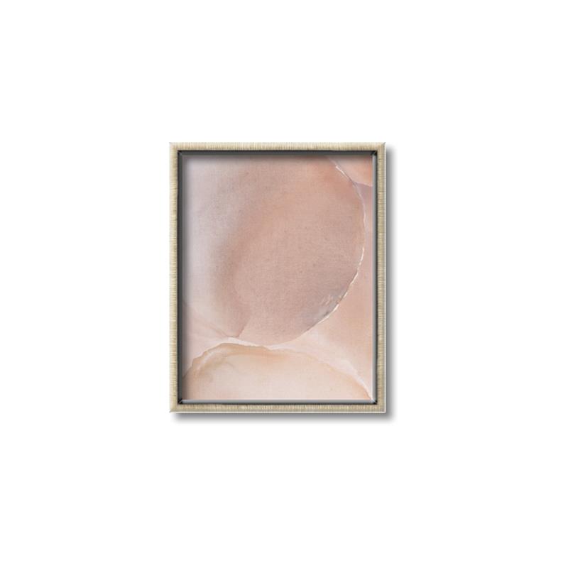 Picture of Peach Palette Bubbles _GroupedProduct_Rectangle_Portrait_Canvas_Framed_