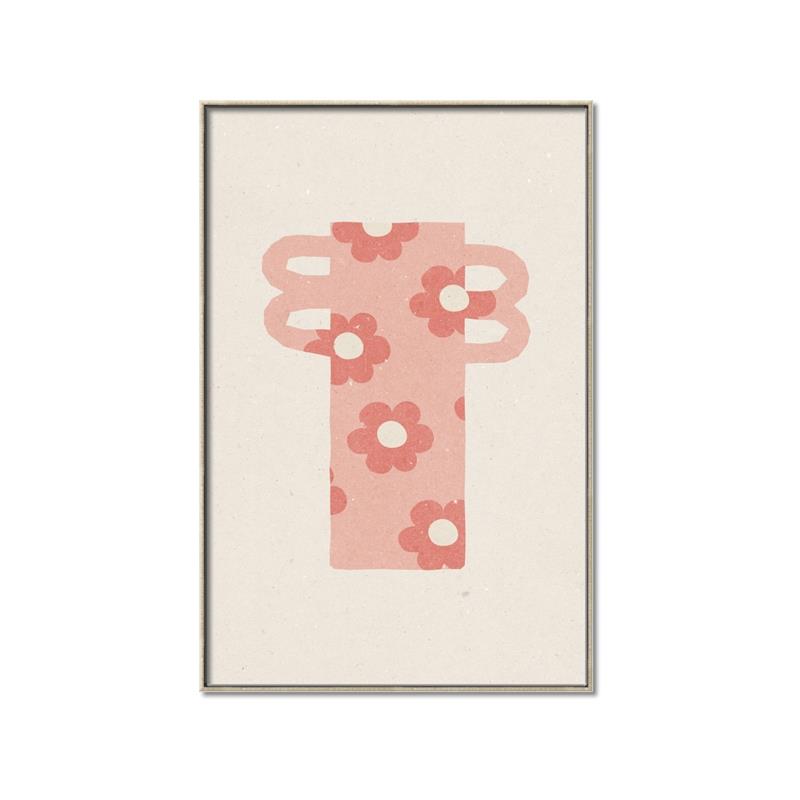 Picture of Figurative Floral Fresco _GroupedProduct_Rectangle_Portrait_Canvas_Framed_