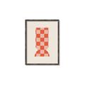Picture of Mosaic of Peach Vase _GroupedProduct_Rectangle_Portrait_Canvas_Framed_