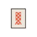 Picture of Mosaic of Peach Vase _GroupedProduct_Rectangle_Portrait_Canvas_Framed_