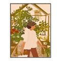 Picture of Dreamy Orchard Dalliance _GroupedProduct_Rectangle_Portrait_Canvas_Framed_