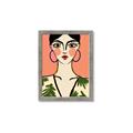 Picture of Peachy Elegance _GroupedProduct_Rectangle_Portrait_Framed_Matted_
