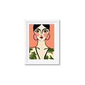 Picture of Peachy Elegance _GroupedProduct_Rectangle_Portrait_Framed_Matted_
