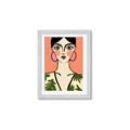 Picture of Peachy Elegance _GroupedProduct_Rectangle_Portrait_Framed_Matted_