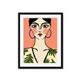 Picture of Peachy Elegance _GroupedProduct_Rectangle_Portrait_Framed_Matted_