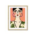 Picture of Peachy Elegance _GroupedProduct_Rectangle_Portrait_Framed_Matted_