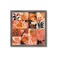 Picture of Whispers of Peach Memory _GroupedProduct_Square_Framed_Matted_
