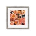 Picture of Whispers of Peach Memory _GroupedProduct_Square_Framed_Matted_