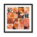 Picture of Whispers of Peach Memory _GroupedProduct_Square_Framed_Matted_