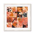 Picture of Whispers of Peach Memory _GroupedProduct_Square_Framed_Matted_