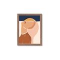 Picture of Figurative Half Face _GroupedProduct_Rectangle_Portrait_Framed_Matted_