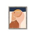 Picture of Figurative Half Face _GroupedProduct_Rectangle_Portrait_Framed_Matted_