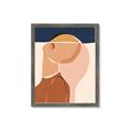 Picture of Figurative Half Face _GroupedProduct_Rectangle_Portrait_Framed_Matted_