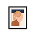 Picture of Figurative Half Face _GroupedProduct_Rectangle_Portrait_Framed_Matted_