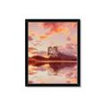 Picture of Tranquil Landscape Tapestry _GroupedProduct_Rectangle_Portrait_Framed_Matted_