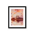 Picture of Tranquil Landscape Tapestry _GroupedProduct_Rectangle_Portrait_Framed_Matted_