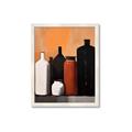 Picture of Still Life Symphony in Peach _GroupedProduct_Rectangle_Portrait_Framed_Matted_