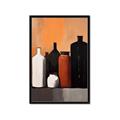 Picture of Still Life Symphony in Peach _GroupedProduct_Rectangle_Portrait_Framed_Matted_