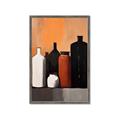 Picture of Still Life Symphony in Peach _GroupedProduct_Rectangle_Portrait_Framed_Matted_