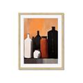 Picture of Still Life Symphony in Peach _GroupedProduct_Rectangle_Portrait_Framed_Matted_