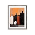 Picture of Still Life Symphony in Peach _GroupedProduct_Rectangle_Portrait_Framed_Matted_