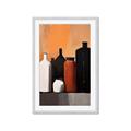 Picture of Still Life Symphony in Peach _GroupedProduct_Rectangle_Portrait_Framed_Matted_