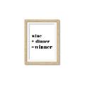 Picture of Wine Dinner Winner _GroupedProduct_Rectangle_Portrait_Framed_Matted_