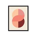 Picture of Dreamy Peach Serenade _GroupedProduct_Rectangle_Portrait_Framed_Matted_