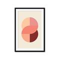 Picture of Dreamy Peach Serenade _GroupedProduct_Rectangle_Portrait_Framed_Matted_