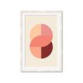 Picture of Dreamy Peach Serenade _GroupedProduct_Rectangle_Portrait_Framed_Matted_