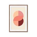 Picture of Dreamy Peach Serenade _GroupedProduct_Rectangle_Portrait_Framed_Matted_