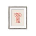 Picture of Figurative Floral Fresco _GroupedProduct_Rectangle_Portrait_Framed_Matted_