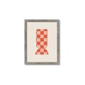 Picture of Mosaic of Peach Vase _GroupedProduct_Rectangle_Portrait_Framed_Matted_
