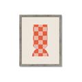 Picture of Mosaic of Peach Vase _GroupedProduct_Rectangle_Portrait_Framed_Matted_